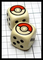 Dice : Dice - My Designs - Pokeball - Aug 2016